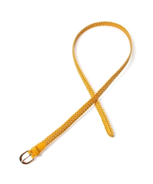 Andemiu（アンデミュウ）の「エコレザーメッシュベルト789090（ベルト・レディース・ホワイト/イエロー/ブラック/ブラウン・FREE）」の8枚目の写真