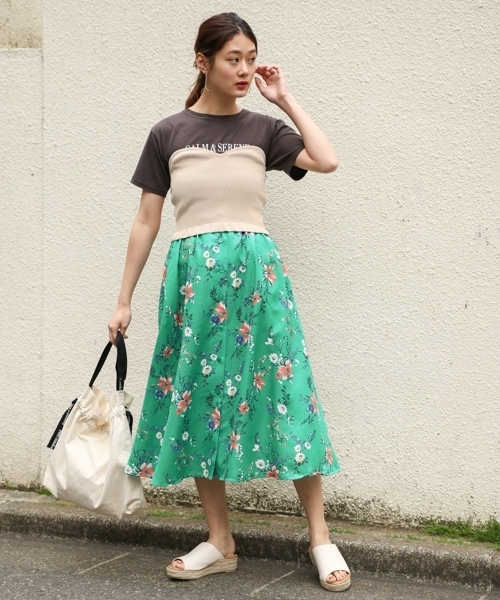 PAGEBOY(ページボーイ)の「ジュートウェッジサンダル(サンダル・レディース・キャメル/ブラック/オフホワイト・LARGE/MEDIUM)」の10枚目の写真