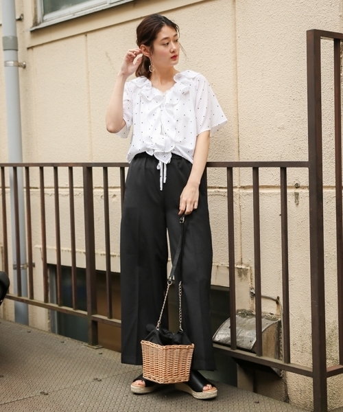 PAGEBOY(ページボーイ)の「ジュートウェッジサンダル(サンダル・レディース・キャメル/ブラック/オフホワイト・LARGE/MEDIUM)」の13枚目の写真