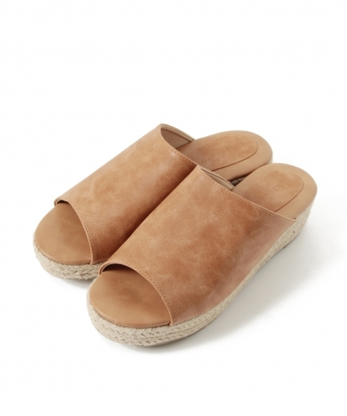 PAGEBOY(ページボーイ)の「ジュートウェッジサンダル(サンダル・レディース・キャメル/ブラック/オフホワイト・LARGE/MEDIUM)」の18枚目の写真