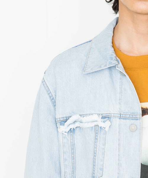 Name.（ネーム）の「【Name.】3rd TYPE DENIM G-JKT（デニムジャケット・メンズ・サックスブルー/ホワイト・0/1）」の12枚目の写真