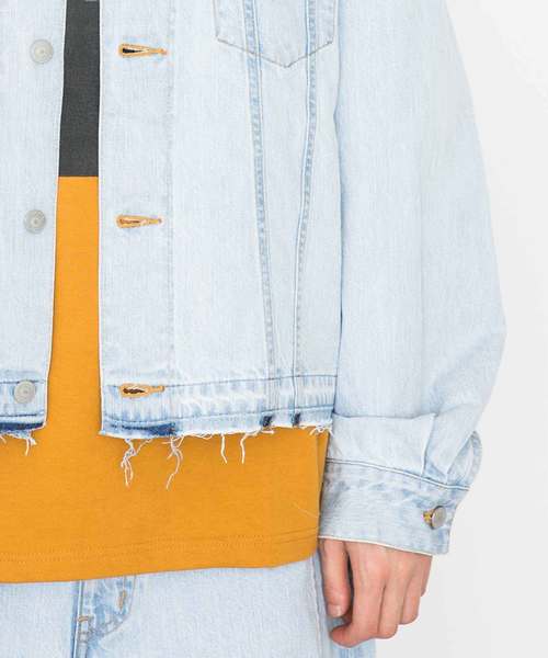 Name.（ネーム）の「【Name.】3rd TYPE DENIM G-JKT（デニムジャケット・メンズ・サックスブルー/ホワイト・0/1）」の13枚目の写真