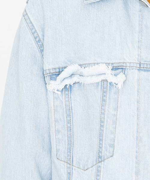 Name.（ネーム）の「【Name.】3rd TYPE DENIM G-JKT（デニムジャケット・メンズ・サックスブルー/ホワイト・0/1）」の14枚目の写真