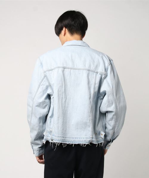 Name.（ネーム）の「【Name.】3rd TYPE DENIM G-JKT（デニムジャケット・メンズ・サックスブルー/ホワイト・0/1）」の16枚目の写真