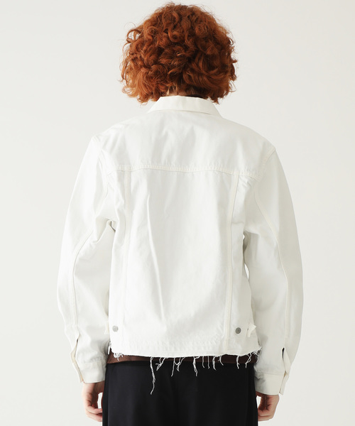 Name.（ネーム）の「【Name.】3rd TYPE DENIM G-JKT（デニムジャケット・メンズ・サックスブルー/ホワイト・0/1）」の19枚目の写真