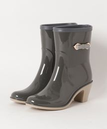 Balancoire（ブランコアール）の「【完全防水】ヒールアップレインブーツ（レインシューズ）」