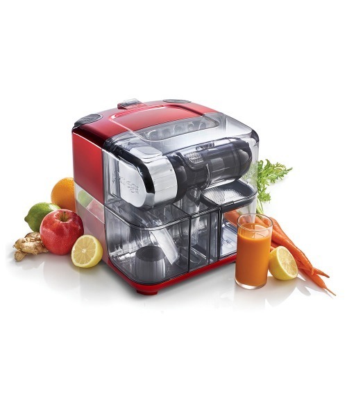 entre square（アントレスクエアー）の「Omega/オメガ ジュースキューブ 300S ジューサー レッド（キッチン家電）」 WEAR