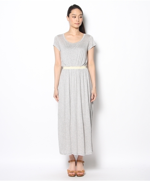 CIAOPANIC TYPY(チャオパニックティピー)の「ラメマキシワンピース(ワンピース・レディース・ホワイト/グレー・FREE)」の10枚目の写真