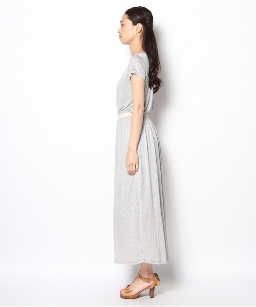 CIAOPANIC TYPY(チャオパニックティピー)の「ラメマキシワンピース(ワンピース・レディース・ホワイト/グレー・FREE)」の3枚目の写真