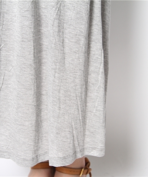 CIAOPANIC TYPY(チャオパニックティピー)の「ラメマキシワンピース(ワンピース・レディース・ホワイト/グレー・FREE)」の7枚目の写真