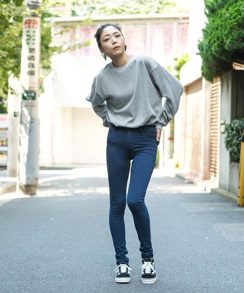 ROOPTOKYO(ループトウキョウ)の「TC サーマル長袖カットソー(Tシャツ/カットソー・レディース・ホワイト/ブラック/グレー/ネイビー・S/M/L)」の14枚目の写真