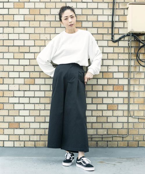 ROOPTOKYO(ループトウキョウ)の「TC サーマル長袖カットソー(Tシャツ/カットソー・レディース・ホワイト/ブラック/グレー/ネイビー・S/M/L)」の16枚目の写真