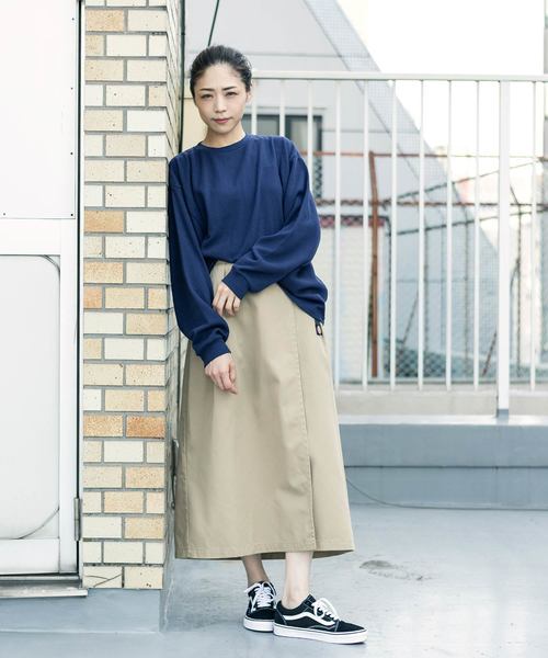 ROOPTOKYO(ループトウキョウ)の「TC サーマル長袖カットソー(Tシャツ/カットソー・レディース・ホワイト/ブラック/グレー/ネイビー・S/M/L)」の18枚目の写真