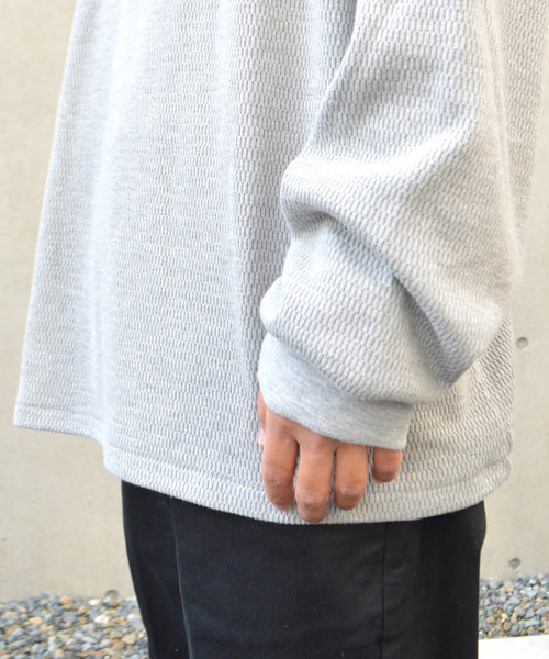 ROOPTOKYO(ループトウキョウ)の「TC サーマル長袖カットソー(Tシャツ/カットソー・レディース・ホワイト/ブラック/グレー/ネイビー・S/M/L)」の20枚目の写真