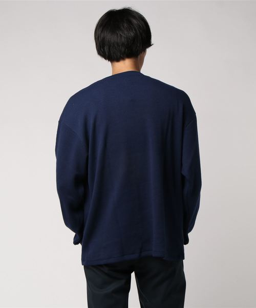 ROOPTOKYO(ループトウキョウ)の「TC サーマル長袖カットソー(Tシャツ/カットソー・レディース・ホワイト/ブラック/グレー/ネイビー・S/M/L)」の6枚目の写真