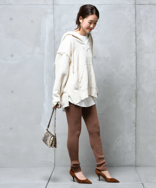 DouDou(ドゥドゥ)の「メキシカンパーカー(Tシャツ/カットソー・レディース・ブラック/ブラウン/オフホワイト/アイボリー・FREE)」の15枚目の写真