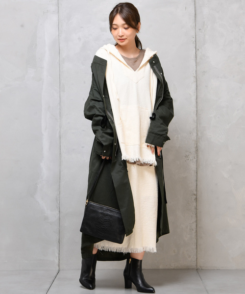 DouDou(ドゥドゥ)の「メキシカンパーカー(Tシャツ/カットソー・レディース・ブラック/ブラウン/オフホワイト/アイボリー・FREE)」の16枚目の写真