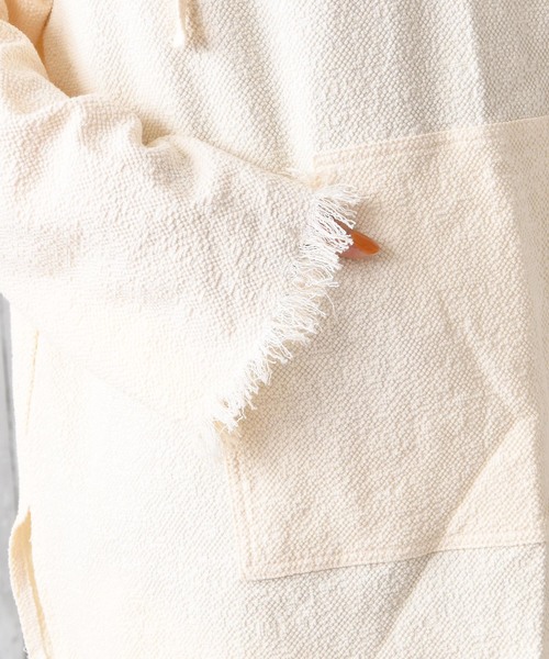 DouDou(ドゥドゥ)の「メキシカンパーカー(Tシャツ/カットソー・レディース・ブラック/ブラウン/オフホワイト/アイボリー・FREE)」の22枚目の写真