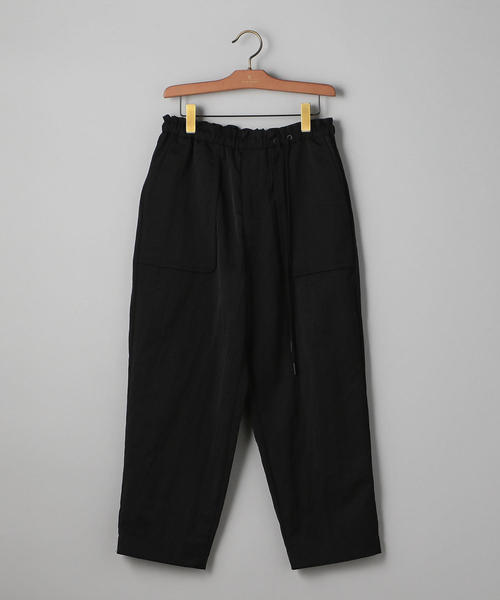 ATON（エイトン）の「＜ATON（エイトン）＞ LOOSE TPD EASY（その他パンツ・メンズ・ブラック/ブラウン・2/4）」の5枚目の写真