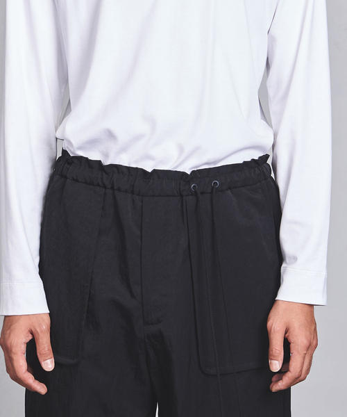ATON（エイトン）の「＜ATON（エイトン）＞ LOOSE TPD EASY（その他パンツ・メンズ・ブラック/ブラウン・2/4）」の9枚目の写真