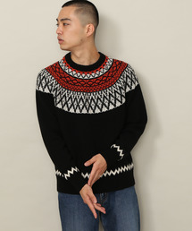 ADAM ET ROPE' | [山形ニット] フェアアイルニットプルオーバー(ニット/セーター)