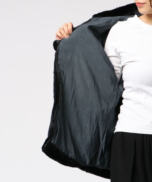 adidas ブラック ファーコート Sサイズ adidas ブラック ファーコート Sサイズ adidas（アディダス）の