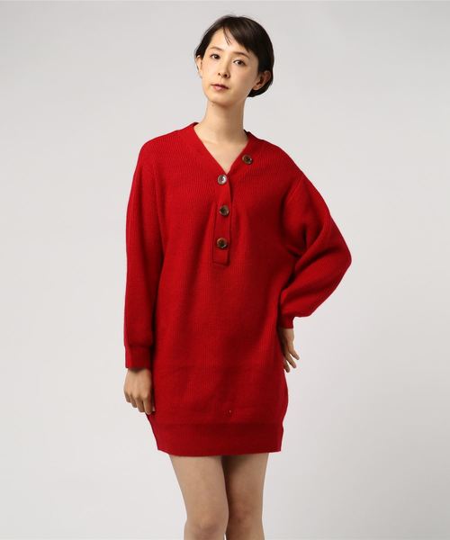 Snidel スナイデル の デザインミニワンピース ワンピース Wear