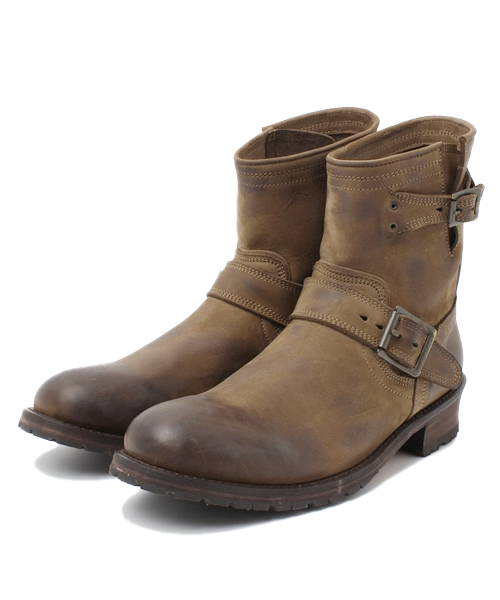 goa（ゴア）の「ヌバックバフワックスエンジニアブーツ（ブーツ・メンズ・ブラック/ブラウン/モカ・0/1/2）」の3枚目の写真