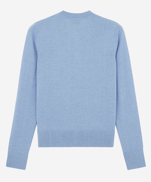 Maison Kitsune（メゾンキツネ）の「MERINOS CLASSIC CARDIGAN（カーディガン/ボレロ・レディース・ベージュ/グリーン/ブルー系その他4・S/M/L）」の6枚目の写真