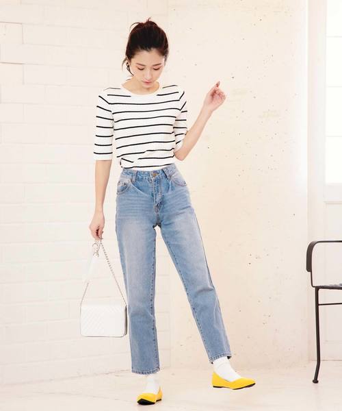 KOBE LETTUCE(コウベレタス)の「ビタミンカラーポインテッドトゥフラットパンプス(パンプス・レディース・グレイッシュベージュ/イエロー/オレンジ/グリーン/パープル/ブラック/シルバー/その他/パイソン・L/LL/M/S)」の17枚目の写真