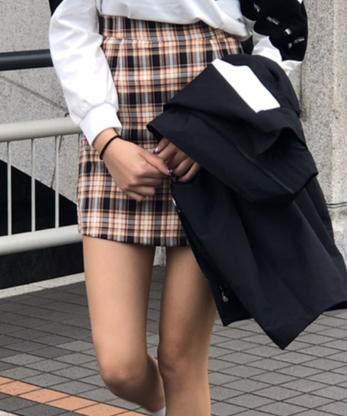 SPIGA（スピーガ）の「ﾁｪｯｸﾀｲﾄｽｶｰﾄ（スカート・レディース・ピンク/レッド/グリーン・SMALL/MEDIUM）」の15枚目の写真