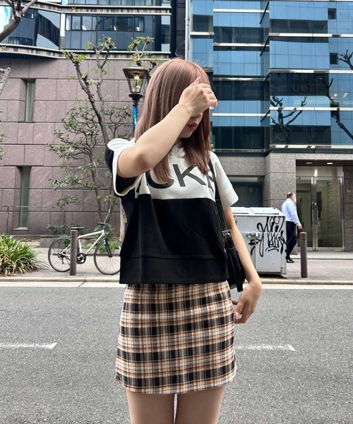 SPIGA（スピーガ）の「ﾁｪｯｸﾀｲﾄｽｶｰﾄ（スカート・レディース・ピンク/レッド/グリーン・SMALL/MEDIUM）」の18枚目の写真