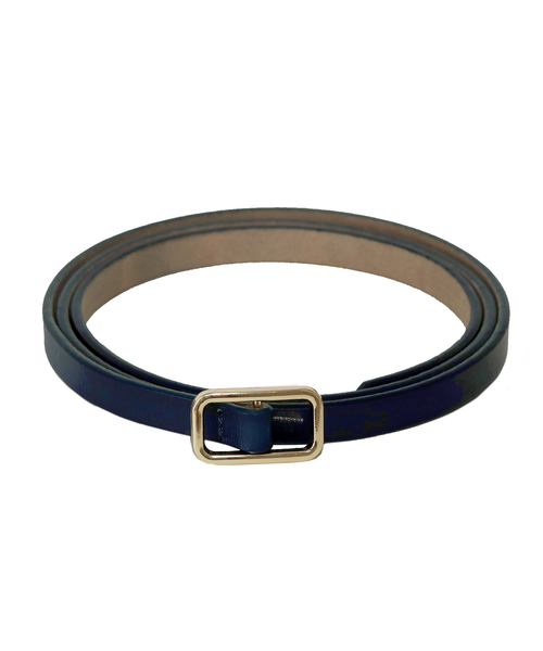 Monocoro toppi（モノコロトッピ）の「ピンレス 牛革細ベルト（ベルト・レディース・ホワイト/ブラック/ネイビー/ブラウン/グレー/レッド/グリーン/キャメル・フリー）」の12枚目の写真