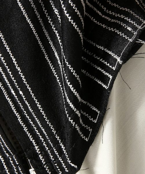 SASQUATCHfabrix.（サスクワァッチファブリックス）の「SASQUATCHFABRIX PRIMITIVE N/W JACKET（その他アウター・メンズ・ブラック/ボルドー・MEDIUM/LARGE）」の4枚目の写真