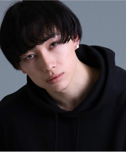 LION HEART(ライオンハート)の「【限定展開】“LH-1”スタッズピアス/スライス/サージカルステンレス(金属アレルギー対応)【LION HEART / ライオンハート】(ピアス(片耳用)・メンズ・ブラック/シルバー/ゴールド・ONE SIZE)」の13枚目の写真