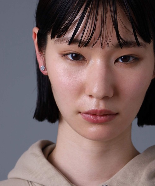 LION HEART(ライオンハート)の「【限定展開】“LH-1”スタッズピアス/スライス/サージカルステンレス(金属アレルギー対応)【LION HEART / ライオンハート】(ピアス(片耳用)・メンズ・ブラック/シルバー/ゴールド・ONE SIZE)」の14枚目の写真