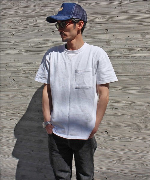 ROUND HOUSE(ラウンドハウス)の「【ROUND HOUSE】スエードネーム デニムメッシュキャップ(キャップ・メンズ・ブルー系その他/ブルー系その他2・FREE)」の3枚目の写真