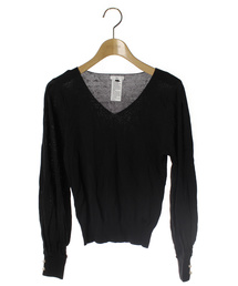 Sov.(DOUBLE  STANDARD  CLOTHING)�i�\�u�j�̌Ò��uV�l�b�N�j�b�g�i�j�b�g/�Z�[�^�[�j�v