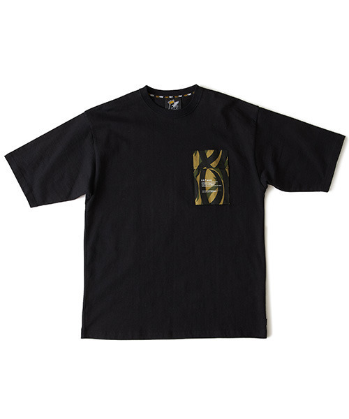 FAT(エフエイティー)の「MILITEE(Tシャツ/カットソー)」|ブラック