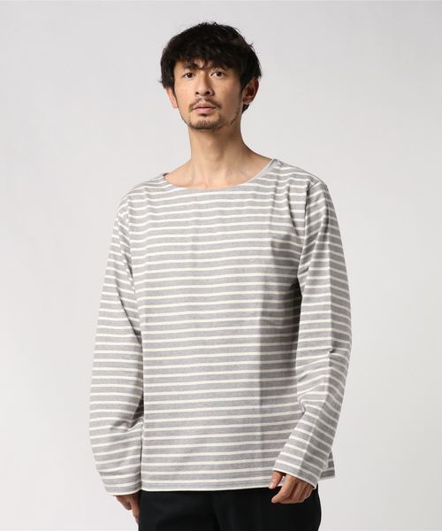 Branchworks ボートネック ボーダー ボーダー ロングスリーブtシャツ Tシャツ カットソー トップス Branchworks ブランチワークス のファッション