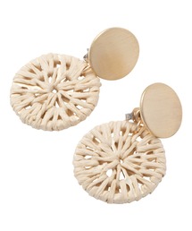 Francfranc（フランフラン）の「ミア ピアス ウィーブＡ（ピアス（両耳用））」