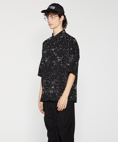 SHAREEF(シャリーフ)の「DOT PATTERN S/S BIG SHIRTS(シャツ/ブラウス・メンズ・ネイビー/ブラック/ホワイト・1/3/2)」の16枚目の写真