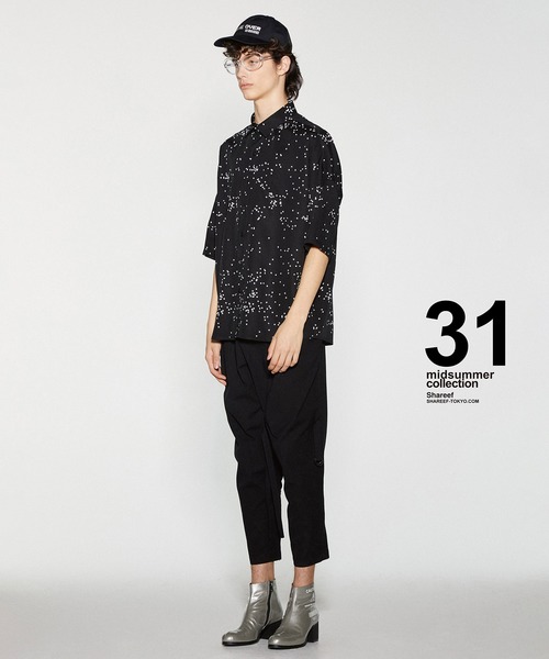 SHAREEF(シャリーフ)の「DOT PATTERN S/S BIG SHIRTS(シャツ/ブラウス・メンズ・ネイビー/ブラック/ホワイト・1/3/2)」の17枚目の写真