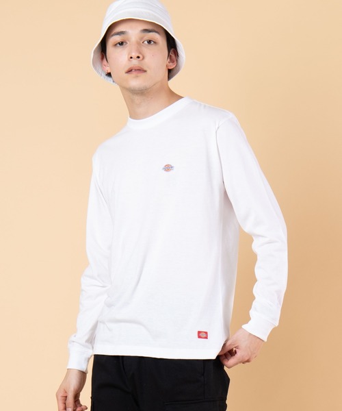 Dickies(ディッキーズ)の「∴WEGO/Dickies別注ワッペン刺繍ロンT(Tシャツ/カットソー・メンズ・ベージュ/ブラック/ホワイト・MEDIUM/LARGE)」の19枚目の写真