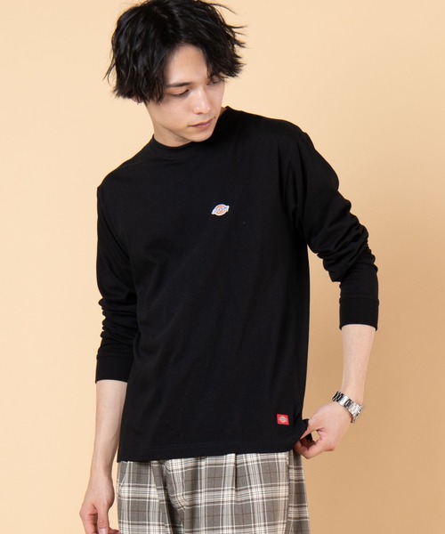 Dickies(ディッキーズ)の「∴WEGO/Dickies別注ワッペン刺繍ロンT(Tシャツ/カットソー・メンズ・ベージュ/ブラック/ホワイト・MEDIUM/LARGE)」の11枚目の写真
