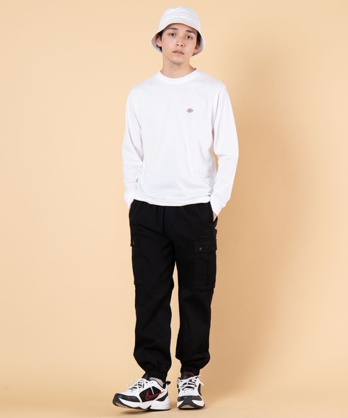 Dickies(ディッキーズ)の「∴WEGO/Dickies別注ワッペン刺繍ロンT(Tシャツ/カットソー・メンズ・ベージュ/ブラック/ホワイト・MEDIUM/LARGE)」の22枚目の写真