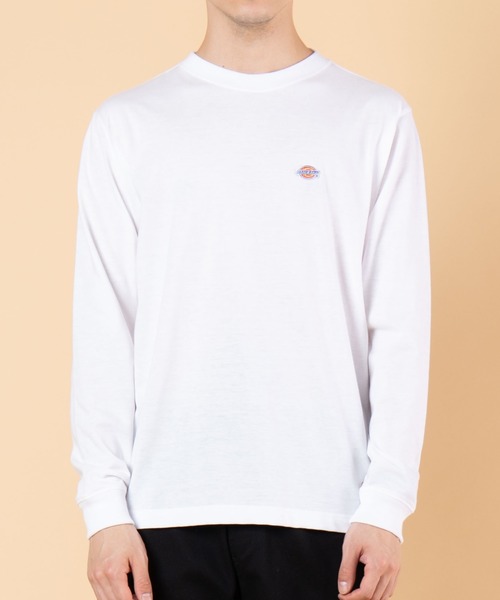 Dickies(ディッキーズ)の「∴WEGO/Dickies別注ワッペン刺繍ロンT(Tシャツ/カットソー・メンズ・ベージュ/ブラック/ホワイト・MEDIUM/LARGE)」の14枚目の写真
