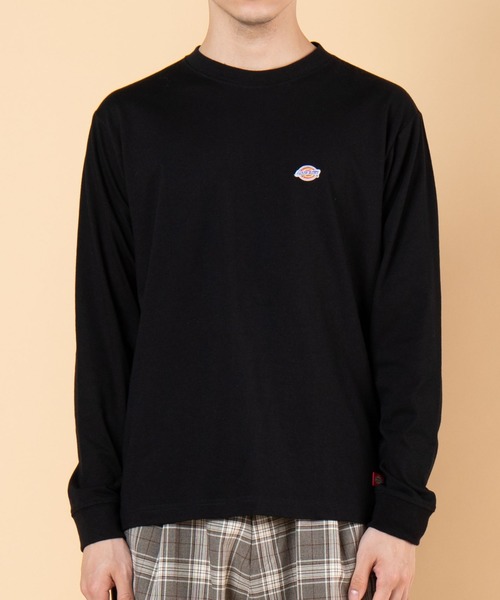 Dickies(ディッキーズ)の「∴WEGO/Dickies別注ワッペン刺繍ロンT(Tシャツ/カットソー・メンズ・ベージュ/ブラック/ホワイト・MEDIUM/LARGE)」の17枚目の写真