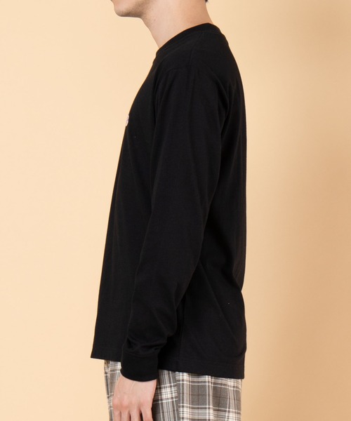 Dickies(ディッキーズ)の「∴WEGO/Dickies別注ワッペン刺繍ロンT(Tシャツ/カットソー・メンズ・ベージュ/ブラック/ホワイト・MEDIUM/LARGE)」の20枚目の写真