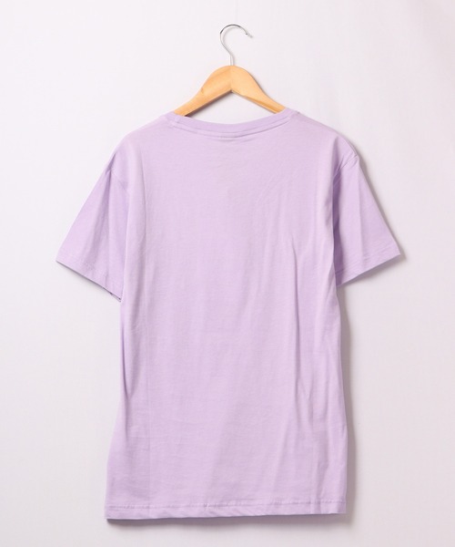 DIMENSIONE danza(ディメンシオーネ ダンツァ)の「ストーンメッセージプリントTシャツ(Tシャツ/カットソー・レディース・ブラック/スモークピンク/ホワイト/パープル・X-SMALL/MEDIUM/SMALL)」の11枚目の写真